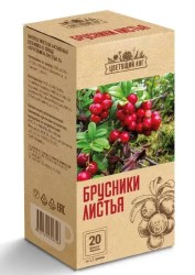 Брусники листья Цветущий луг БАД к пище 20 шт. ф/пак. 1.5 г