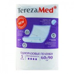 Пеленки одноразовые Terezamed супер 5 шт.