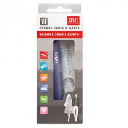 Набор дорожный Splat Профешнл Трэвел Биокальций паста зубная 40 мл + зубная щетка