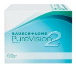 Линзы контактные, PureVision 2 (Пюэвижн 2) 6 шт bc 8.6 (-4.25)