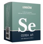 Селен АП, Lekolike (Леколайк) таблетки 150 мг 160 шт БАД к пище селен 100 мг + витамин С 30 мг