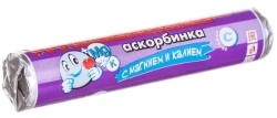 Аскорбинка с магнием калием 14 шт. табл. 25 мг / 3 г