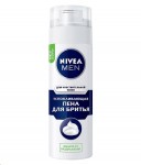 Пена для бритья, Nivea (Нивея) 200 мл арт. 81720 Мен для чувствительной  кожи успокаивающая