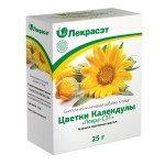 Календулы цветки, сырье измельченное 25 г 1 шт БАД к пище (ноготков цветки)