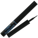 Подводка для век, L'Oreal (Лореаль) Супер Лайнер  угольный блеск