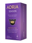 Линзы контактные, Adria (Адрия) 4 шт Сезон Q38 гидрогелевые трехмесячные bc 8.6 (-16.00)