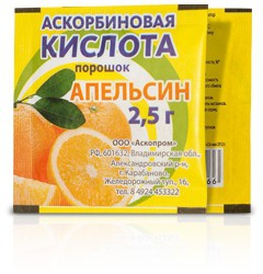 Аскорбиновая кислота 1 шт. пор. 2.5 г