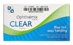 Линзы контактные, Ophthalmix (Офтальмикс) 4 шт баттерфляй клеа bc 8.6 мм окрашенные блю тинт Blue Tint (-8.00)